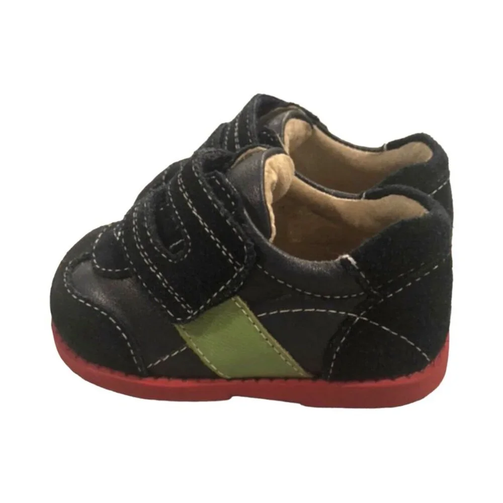 See Kai Run 4W Suede Leather Henley Trainer Shoes